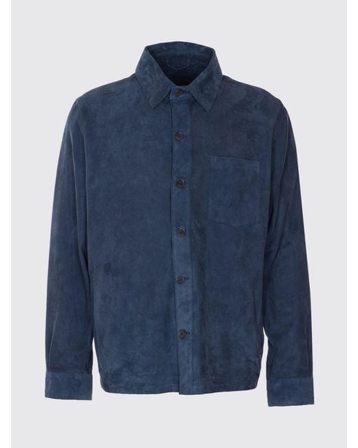 Camicia di Arma in Blue da Uomo