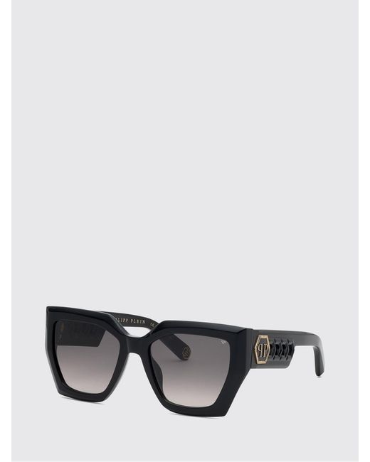 Philipp Plein Gray Sunglasses for men