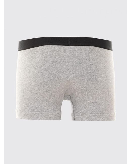 Tom Ford Black Set Of Two Stretch-Cotton Boxer Briefs With Logo Waistband for men