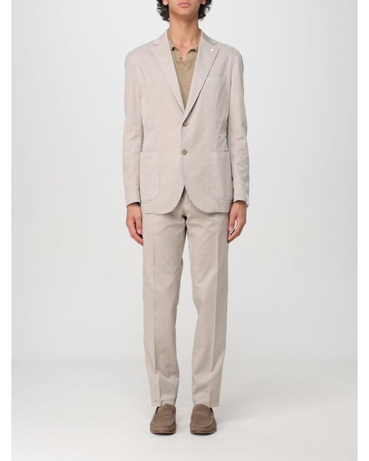Luigi Bianchi Natural Suit for men