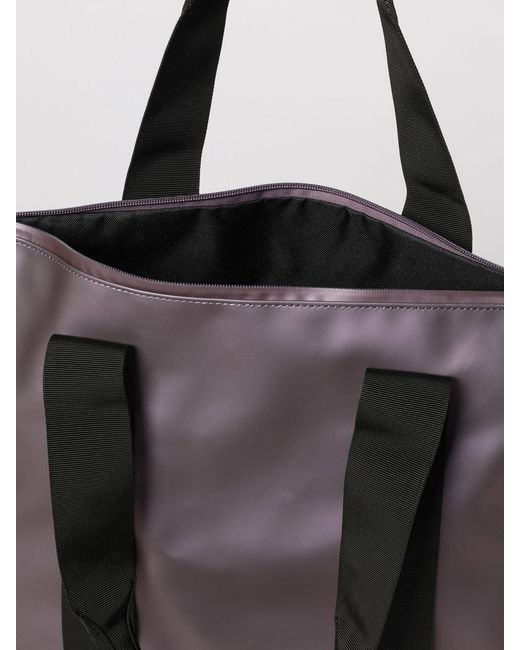 Rains Purple Waterproof Tote Bag