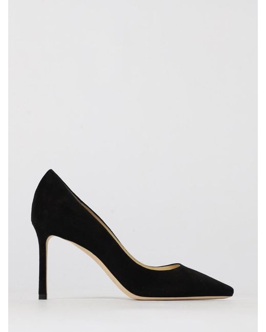 Jimmy Choo Black Romy Suede Pumps