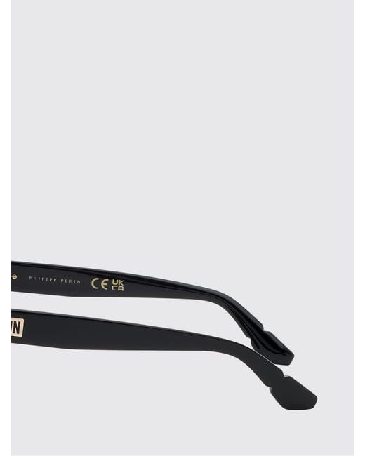 Philipp Plein Gray Sunglasses for men
