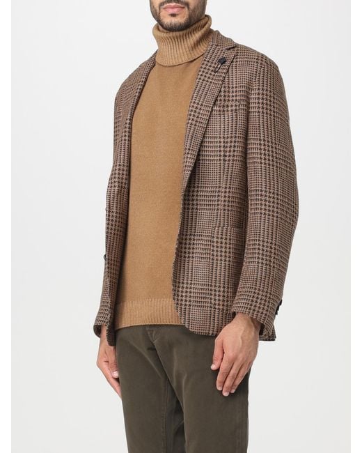 Lardini Brown Jacket for men