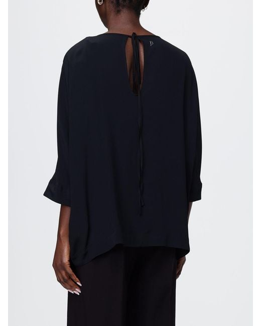Dondup Blue Crêpe Blouse