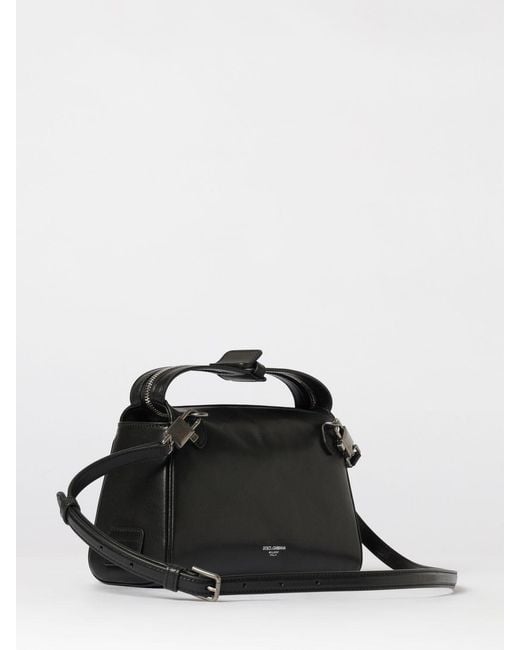Dolce & Gabbana Black Dolce &Amp Gabbana Vittoria Leather Bag for men