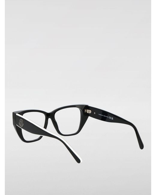 Gafas De Vista Mujer Moncler de color Black