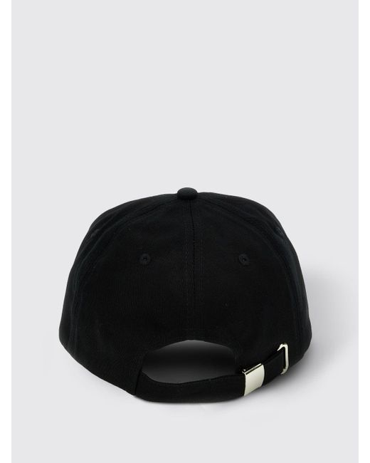 Cappello in cotone con logo di Versace in Black da Uomo