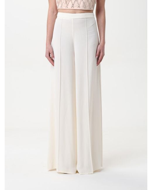Pantalon Femme SIMONA CORSELLINI en coloris White