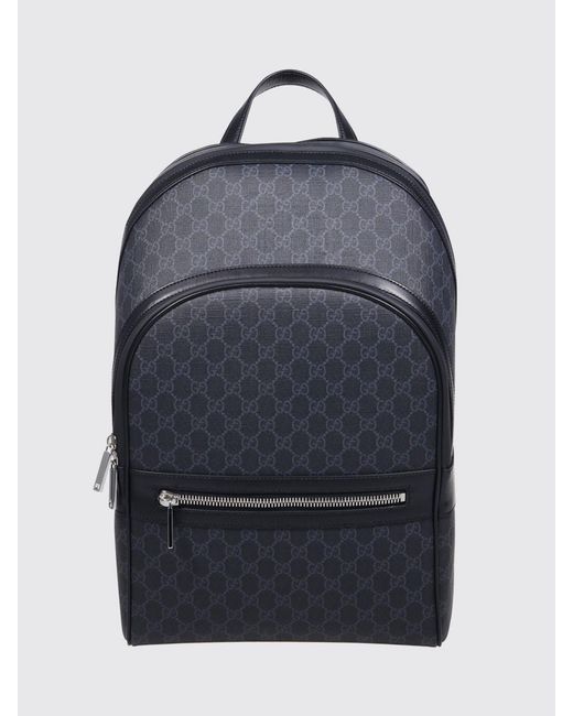 Gucci Blue Gg Supreme Fabric Gg Backpack for men