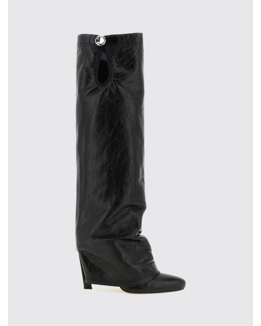 The Attico Black Boots