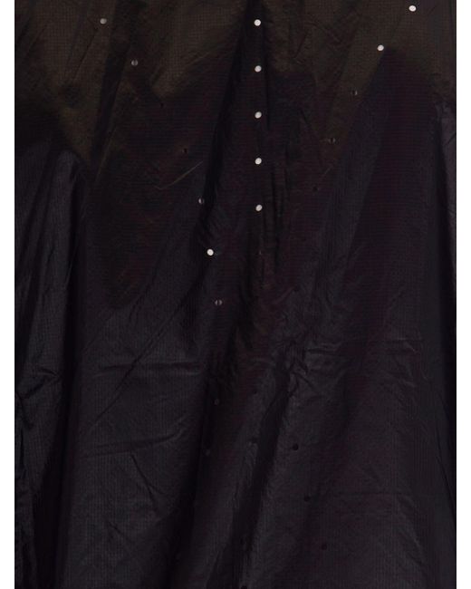Roa Black Hue Packable Technical Fabric Windbreaker for men