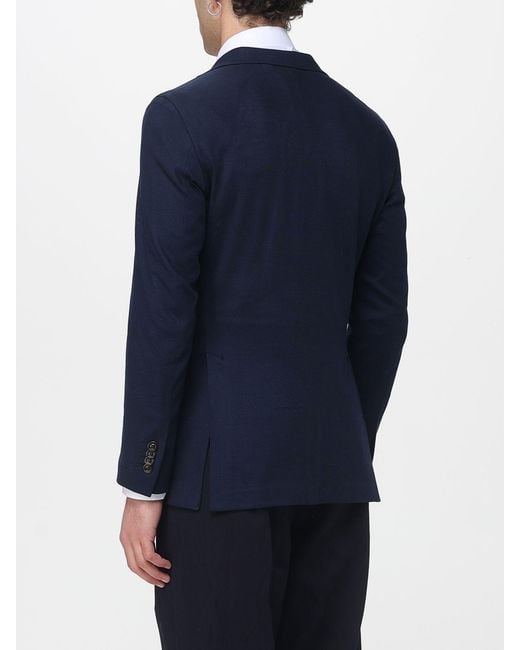 Boglioli Blue Blazer for men