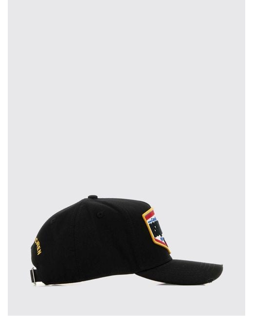 DSquared² Black Hat for men