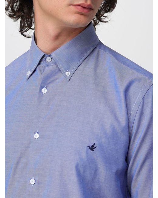 Camicia Casual di Brooksfield in Blue da Uomo