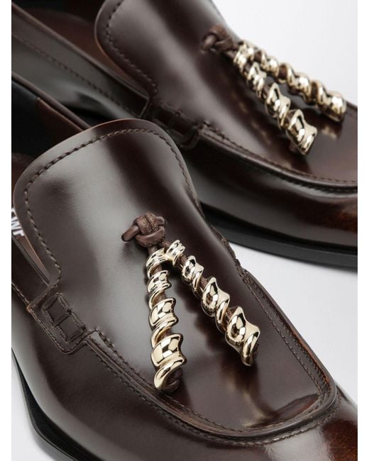 Loewe White Loafer