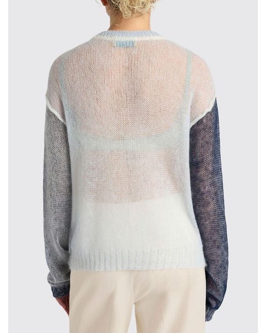 Momoní Natural MomonÌ Color-Block Mohair Wool Pullover