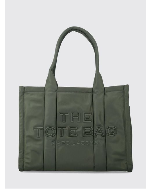 Marc Jacobs Green The Large Tote Bag Nylon