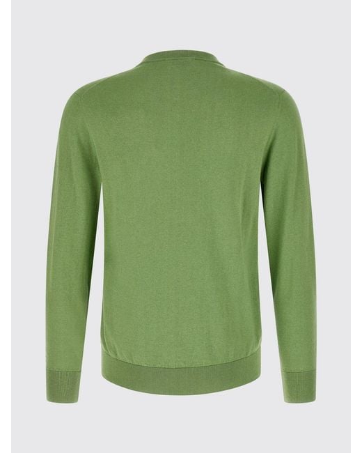 Ballantyne Rautenmuster-Strick Aus Baumwolle Und Kaschmir in Green für Herren