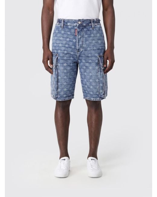 Bermuda Cargo di DSquared² in Blue da Uomo