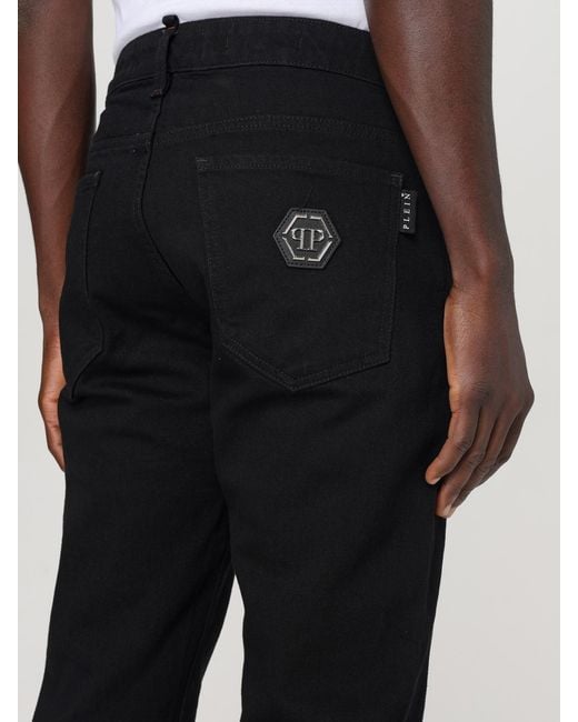 Philipp Plein Black Trousers for men