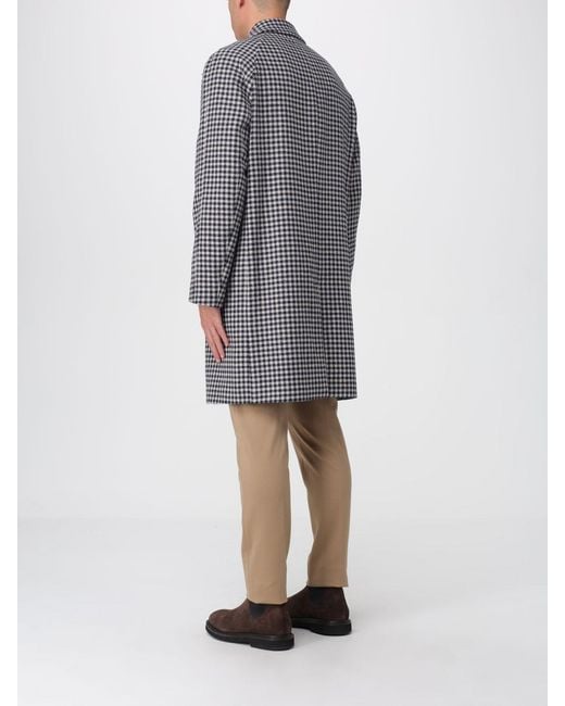 Manuel Ritz Gray Coat for men
