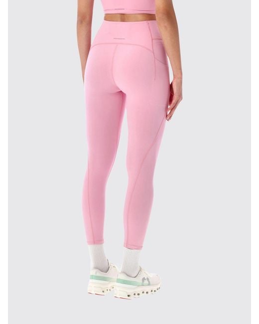 On Shoes Pink High-Waisted Performance Leggings