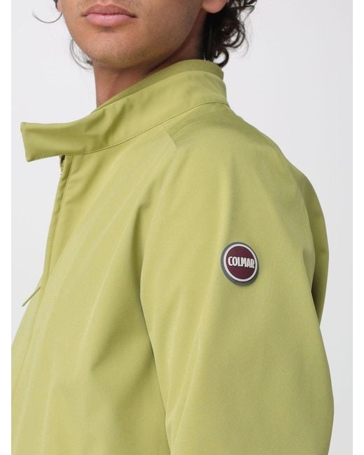 Colmar Green Softshell Biker Jacket for men