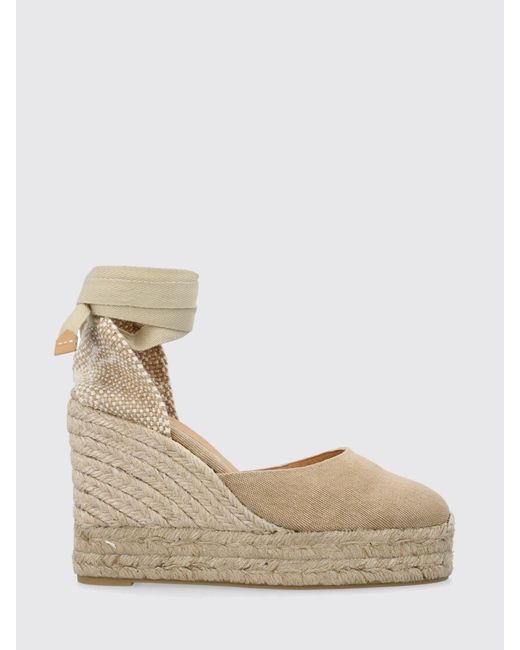 Castaner Natural Carina Suede Espadrilles
