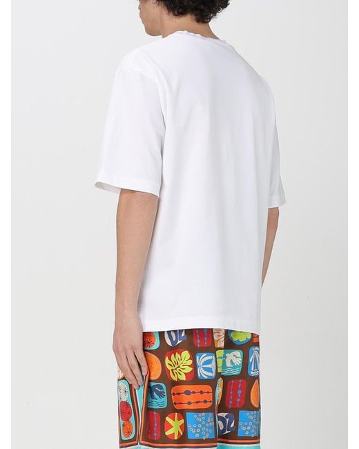 DSquared² White Summer Lovers Graphic Tee for men