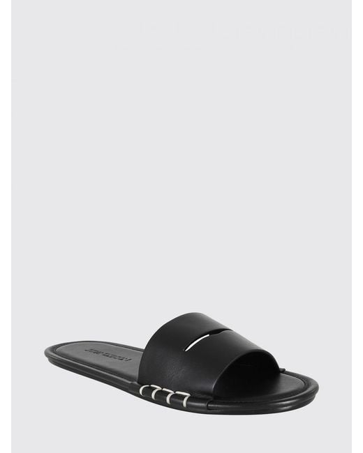 J.W. Anderson White Penny Leather Slippers