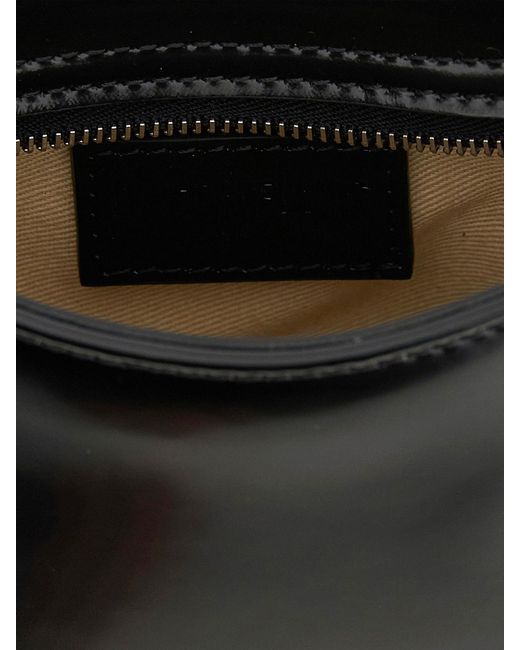 Jacquemus White Le Petit Bisou Calf Leather Shoulder Bag
