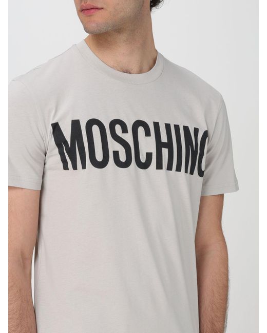 Moschino Couture Gray T-shirt for men