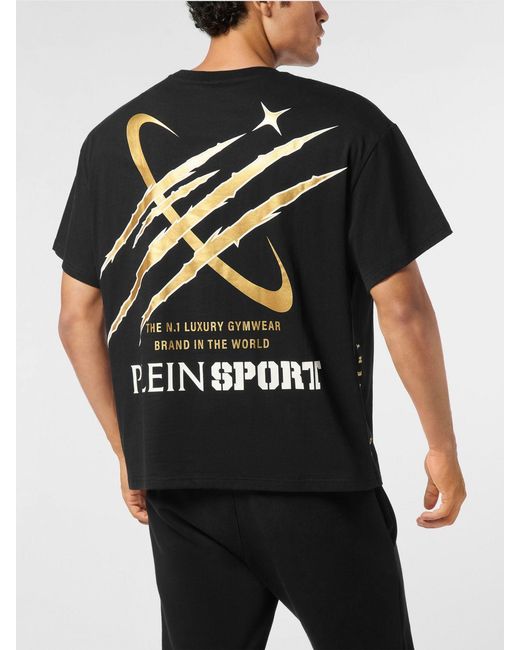 Philipp Plein Black T-Shirt for men