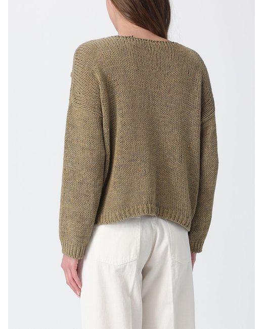 Roberto Collina Natural Cotton Blend Crew-Neck Sweater
