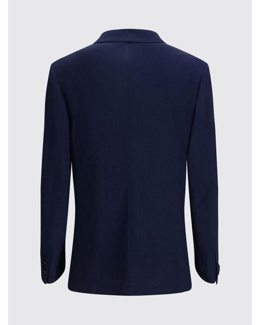 Brioni Blue Single Breasted Blazer for men