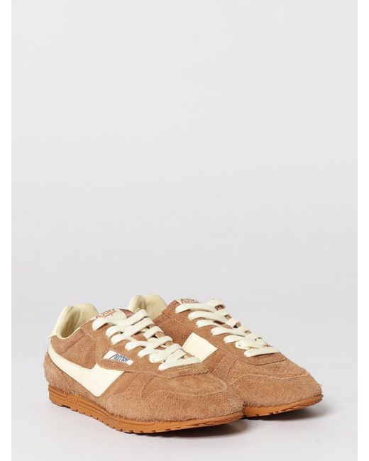 Autry Brown Windspin Sneakers