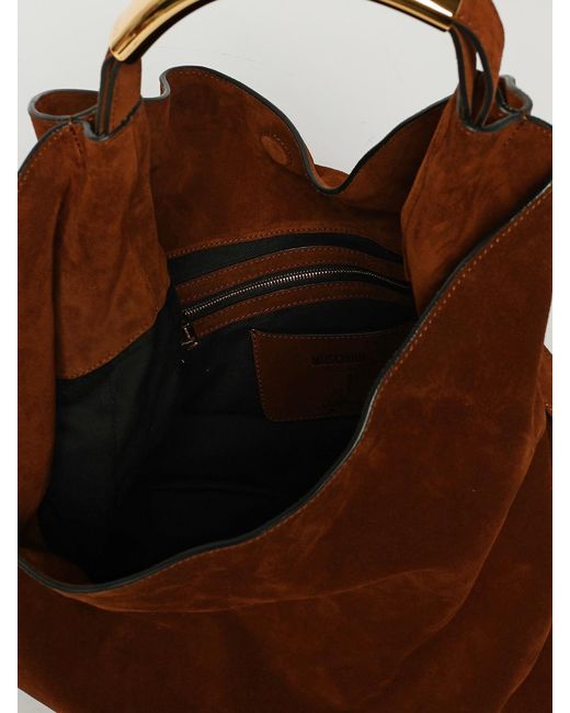 Moschino Couture Brown Shoulder Bag
