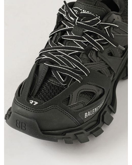 Balenciaga Black Track Low-Top Sneakers
