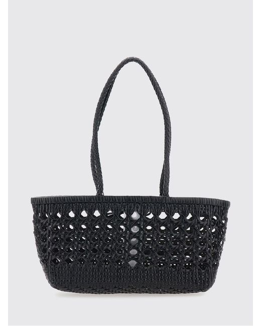 Borsa A Spalla Biscuit di OSOI in Black