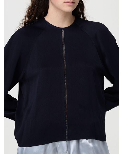 Fabiana Filippi Blue Organza Blouse