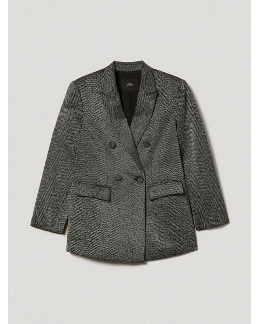 Twinset Gray Blazer