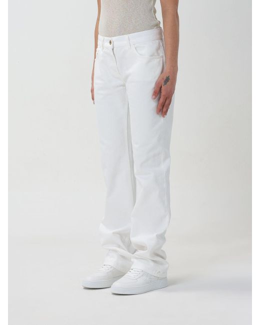 Palm Angels White Jeans
