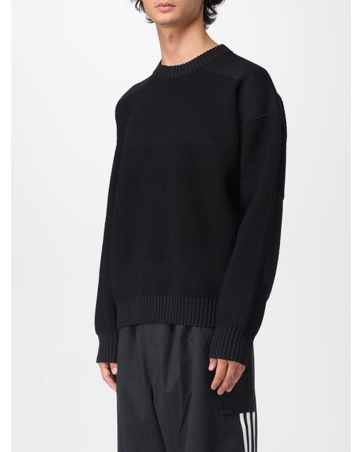 Maglione A Girocollo di Y-3 in Black da Uomo