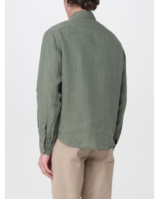Blauer Green Linen Casual Shirt for men
