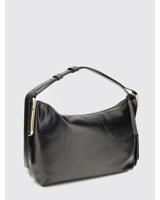 Marc Jacobs Gray Scene Leather Tote Bag With Laminated Double J Logo