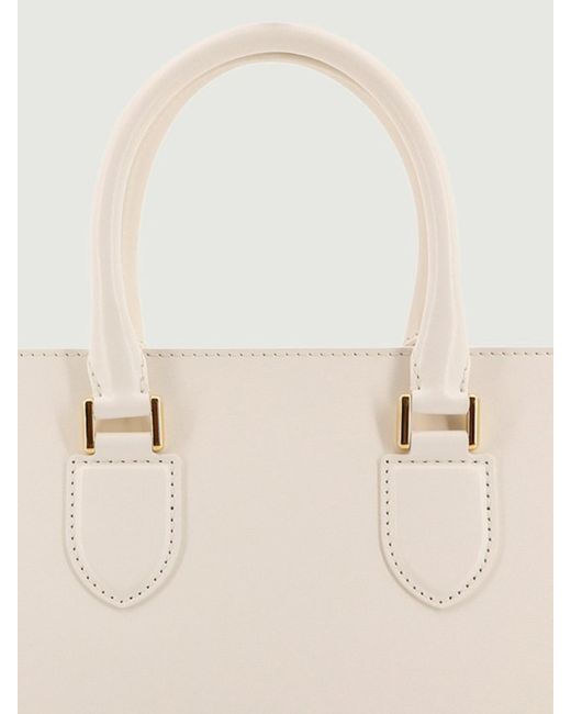 Bolso De Mano Mujer Alexander McQueen de color Natural