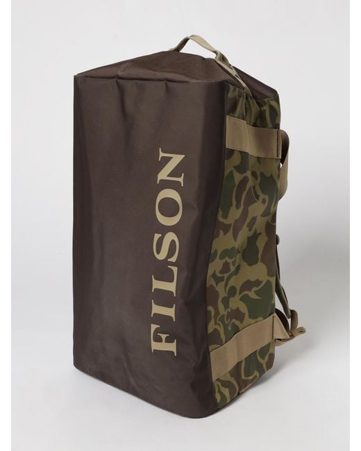 Filson Green Ripstop Nylon Scout 50L Duffle Bag for men