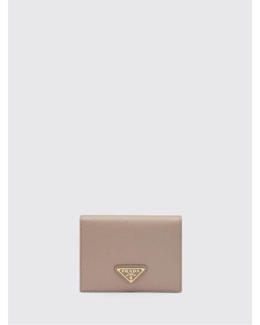 Prada Multicolor Saffiano Leather Wallet