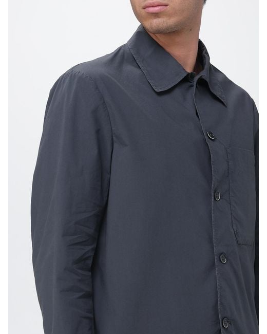Barena Blue Cotton Shirt Jacket for men